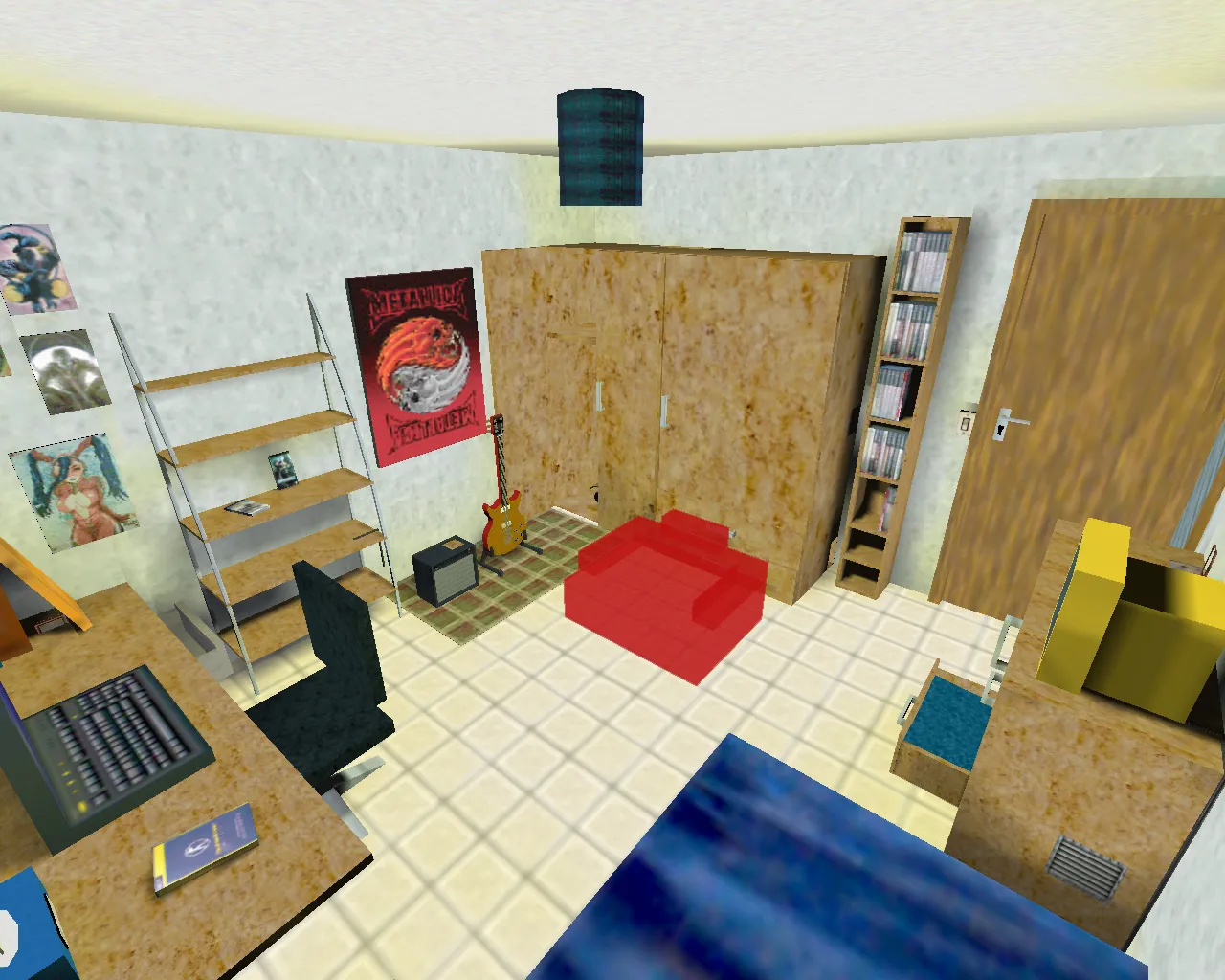 Скриншот  Карта de_rats_zeusroom для CS 1.6 - Тактическое преимущество