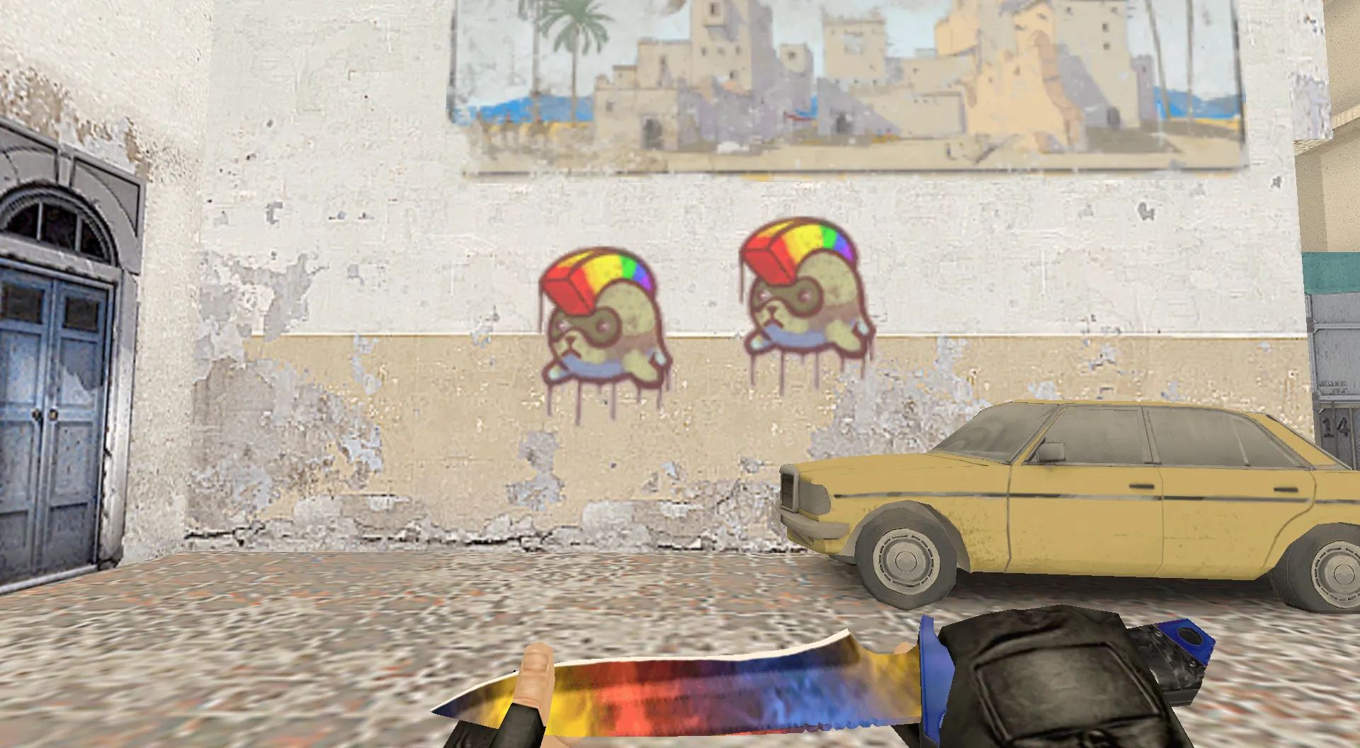 Скриншот Граффити «Хомагавк» для CS 1.6 - Уникальный стиль из CS:GO