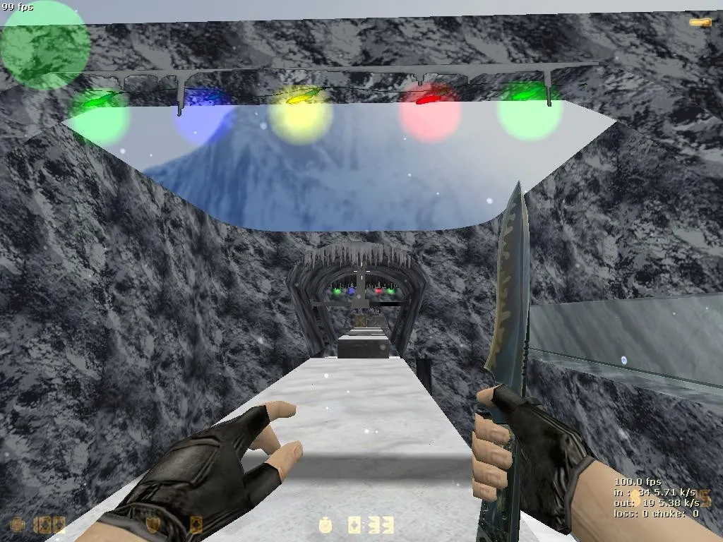 Скриншот Карта «deathrun_dec_winter2» для CS 1.6