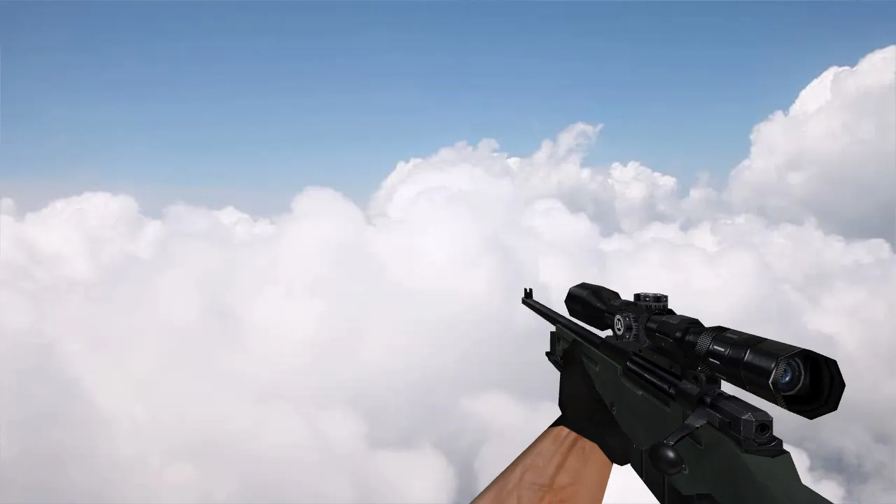 Скриншот HD пак моделей оружия для CS 1.6: v_ п_, w_ модели, звуки, анимация осмотра и качество текстур