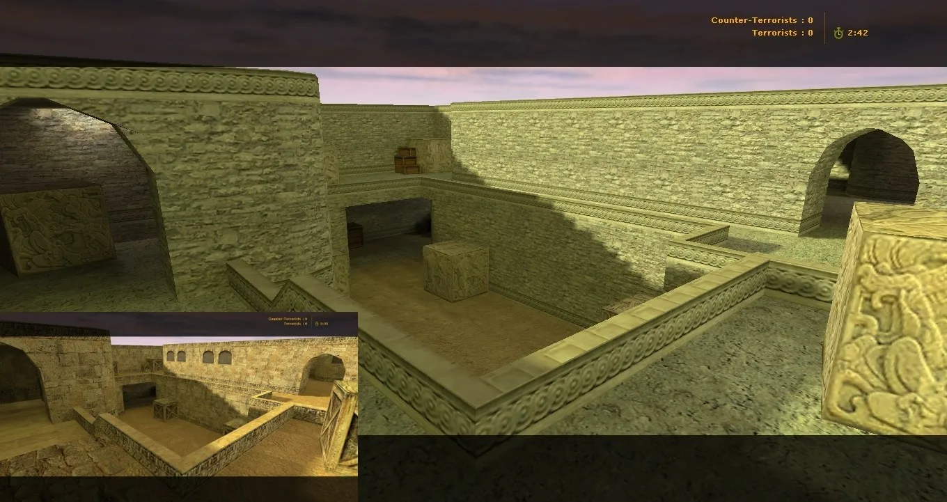 Скриншот  Карта de_kabul_sl_v1 для CS 1.6 — Тактика и детали