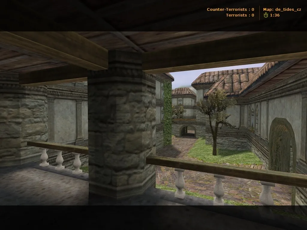 Скриншот  Карта de_tides_cz для CS 1.6: тактика, баланс и оптимизация