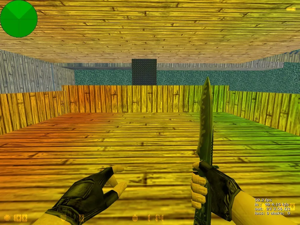 Скриншот  deathrun_jungle2012 для CS 1.6: тактика, точки, боты (.nav), оптимизация и запуск без риска