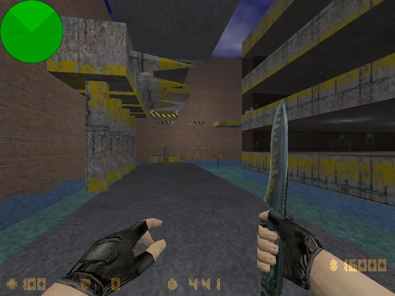 Скриншот  deathrun_form для CS 1.6: карта deathrun с точками, ловушками и поддержкой ботов