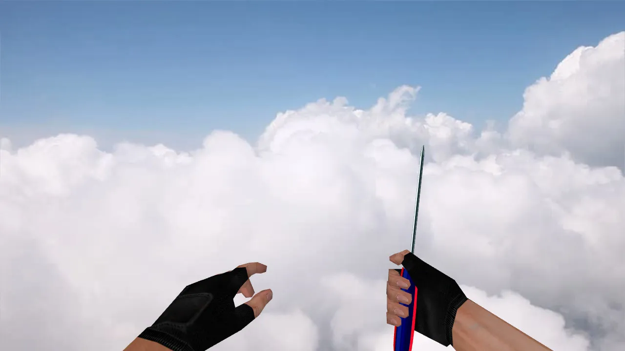 Скриншот Модель ножа «Отвертка» для CS 1.6: v_ p_ w_ модели, звуки, анимация осмотра и качество текстур