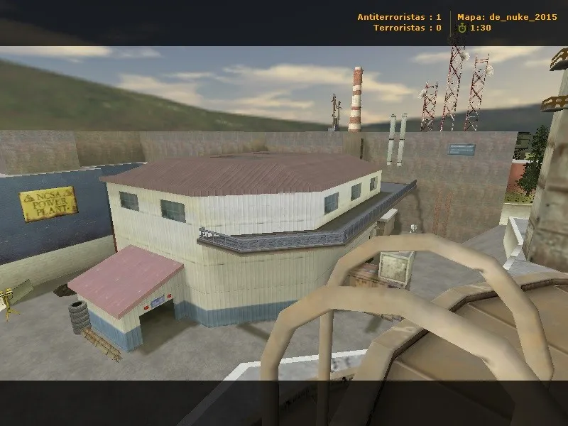 Скриншот  Карта de_nuke_2015 для CS 1.6 - Скачать и Обзор