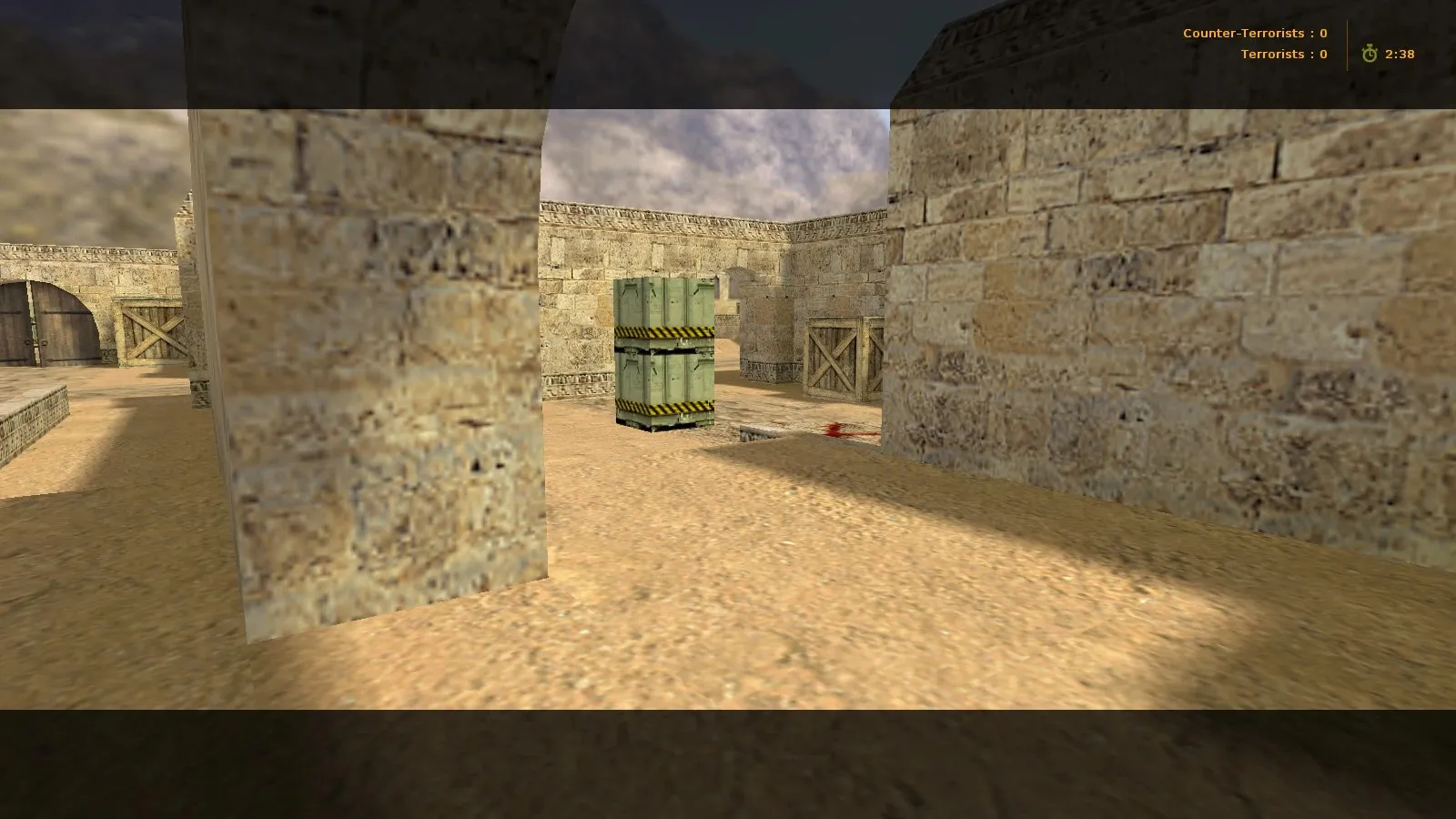 Скриншот  Карта de_dust_hruk для CS 1.6: баланс сторон, тактика точек, .nav для ботов и оптимизация