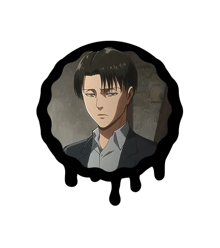 Скриншот Граффити «Леви Аккерман» для CS 1.6 - Уникальное Аниме Искусство