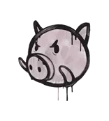 Скриншот Граффити «Пятачок» для CS 1.6 - Уникальный стиль и яркие эмоции