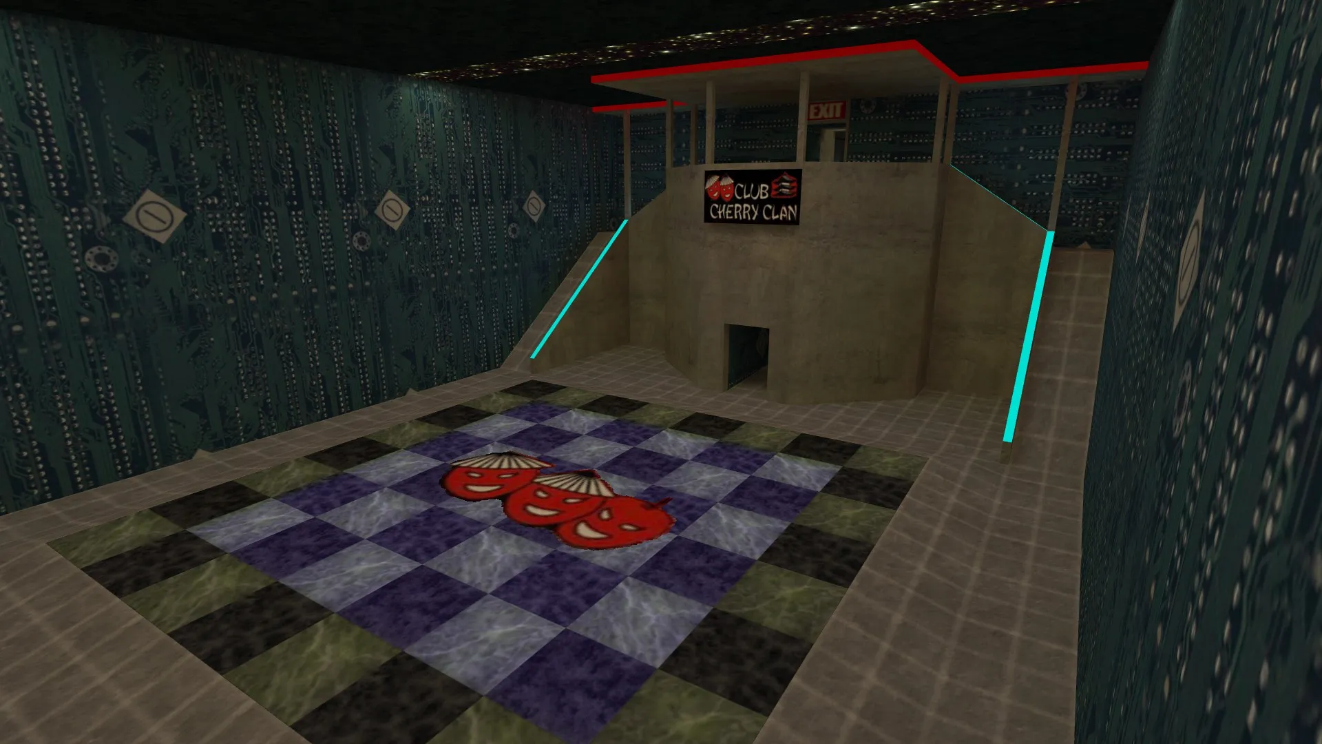 Скриншот  Карта cs 1.6 «cc_club_breakin» — DE клуб, точки, маршруты, .nav для ботов и оптимизация