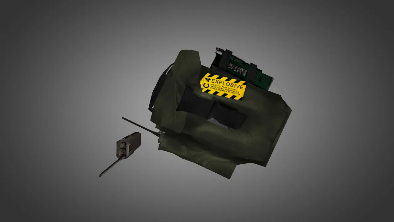 Скриншот Модель v_ BackPack Partial reskin and hack для CS 1.6: p_ и w_ файлы, звуки, анимации осмотра