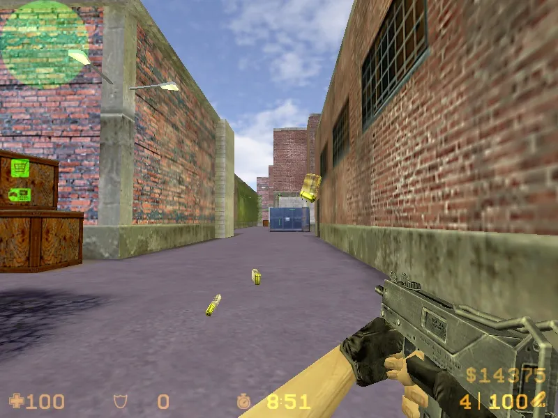 Скриншот  Dinamic Shells: модель гильз для CS 1.6 с анимацией осмотра, звуками и точной графикой