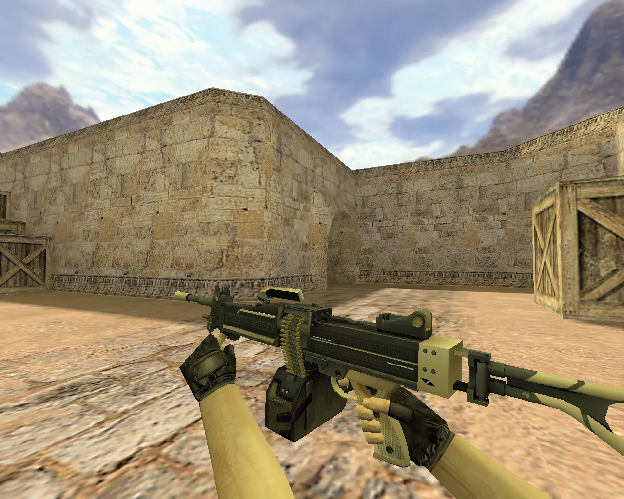 Скриншот Модель «Negev Пустынная атака» для CS 1.6