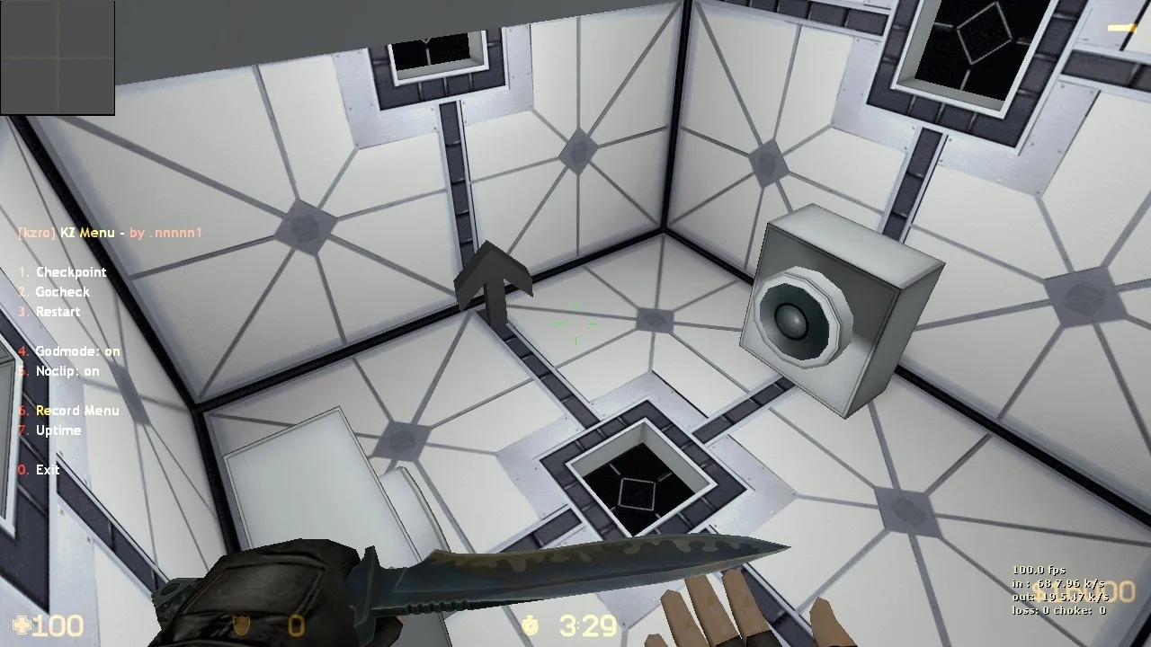 Скриншот Карта «deathrun_cube» для CS 1.6