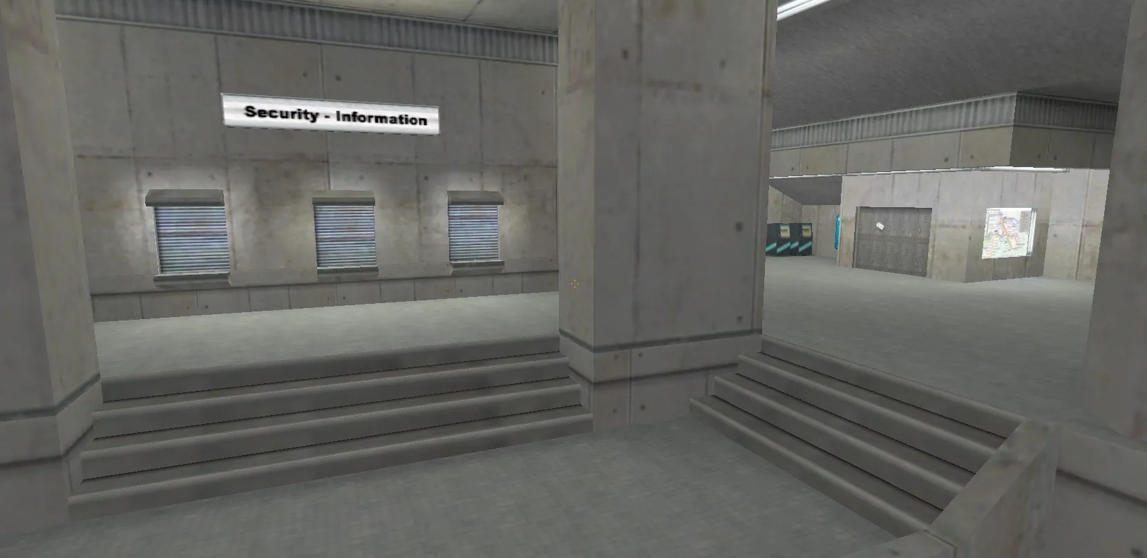 Скриншот  Карта de_rapidtransit для CS 1.6 - Тактические возможности и особенности