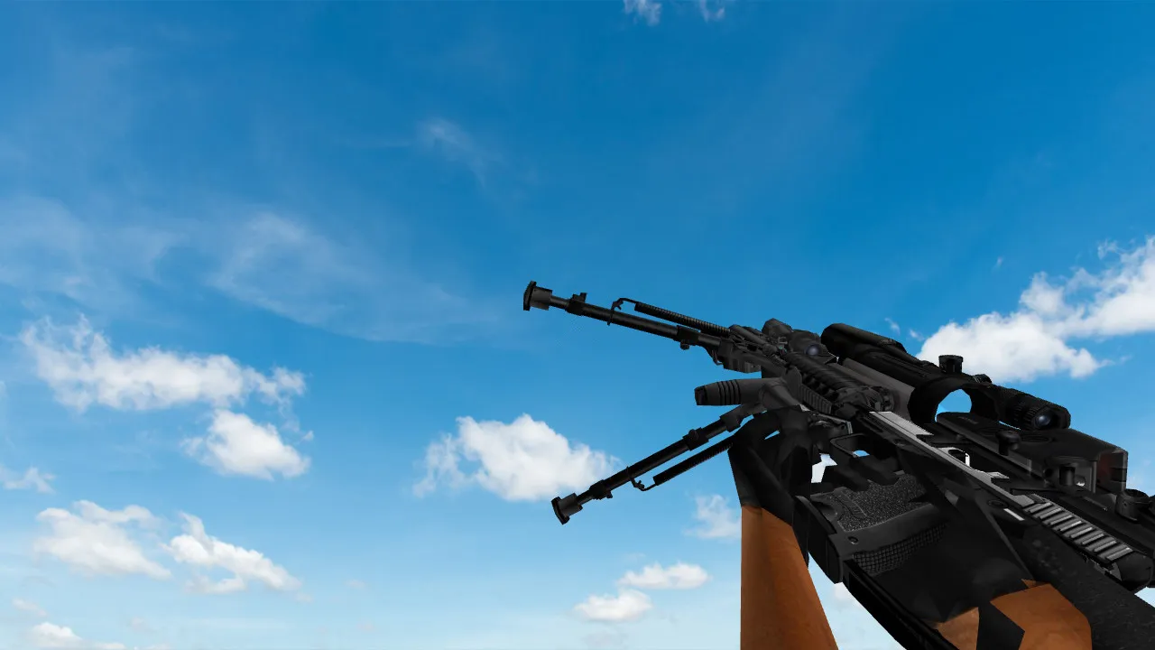 Скриншот Модель «Uber USP» для CS 1.6 - Улучшенная графика и анимация