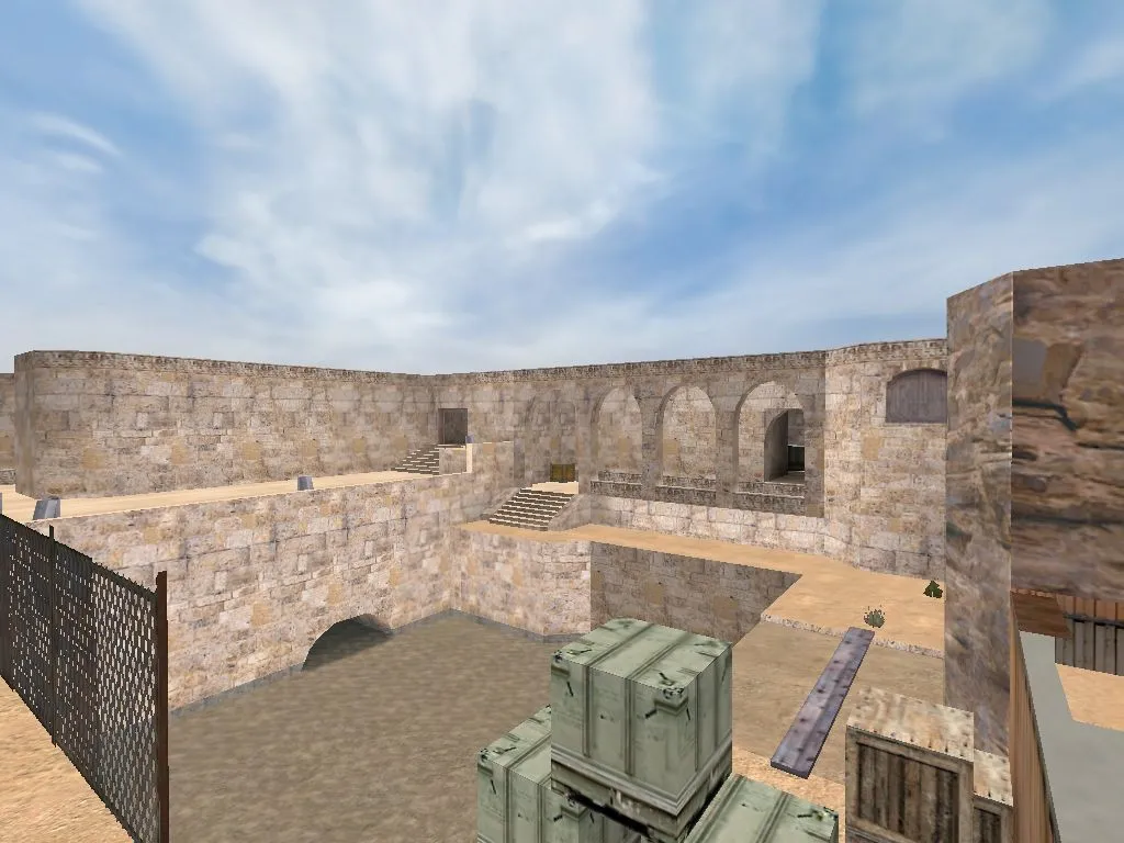 Скриншот Карта «deathrun_dustroad» для CS 1.6