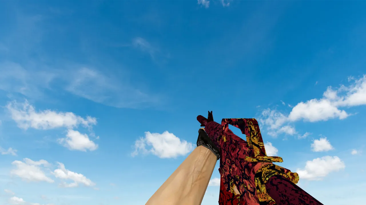 Скриншот Модель «M4A1 Armageddon» v_ & p_ для CS 1.6: звуки, анимация осмотра, текстуры и просмотр модели