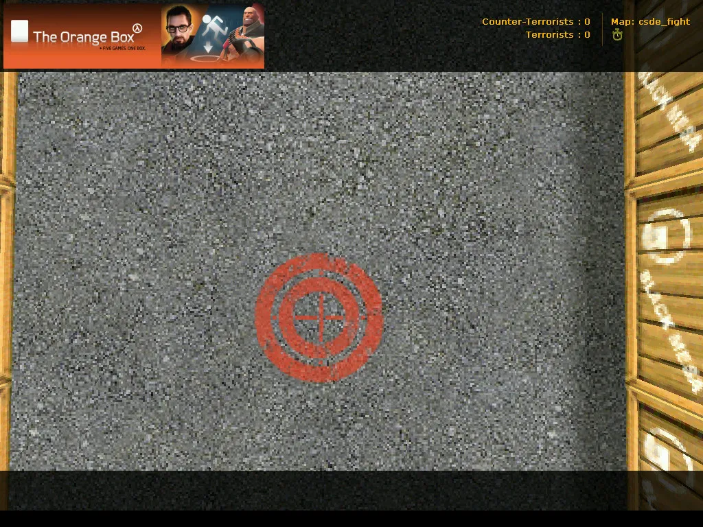 Скриншот csde_fight карта для CS 1.6: тактика CT/T, точки, .nav и оптимизация wpoly/epoly