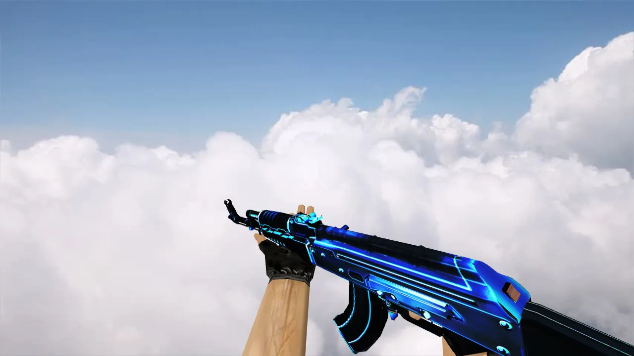 Скриншот AK-47 Ambient для CS 1.6: Улучшенная модель для игры