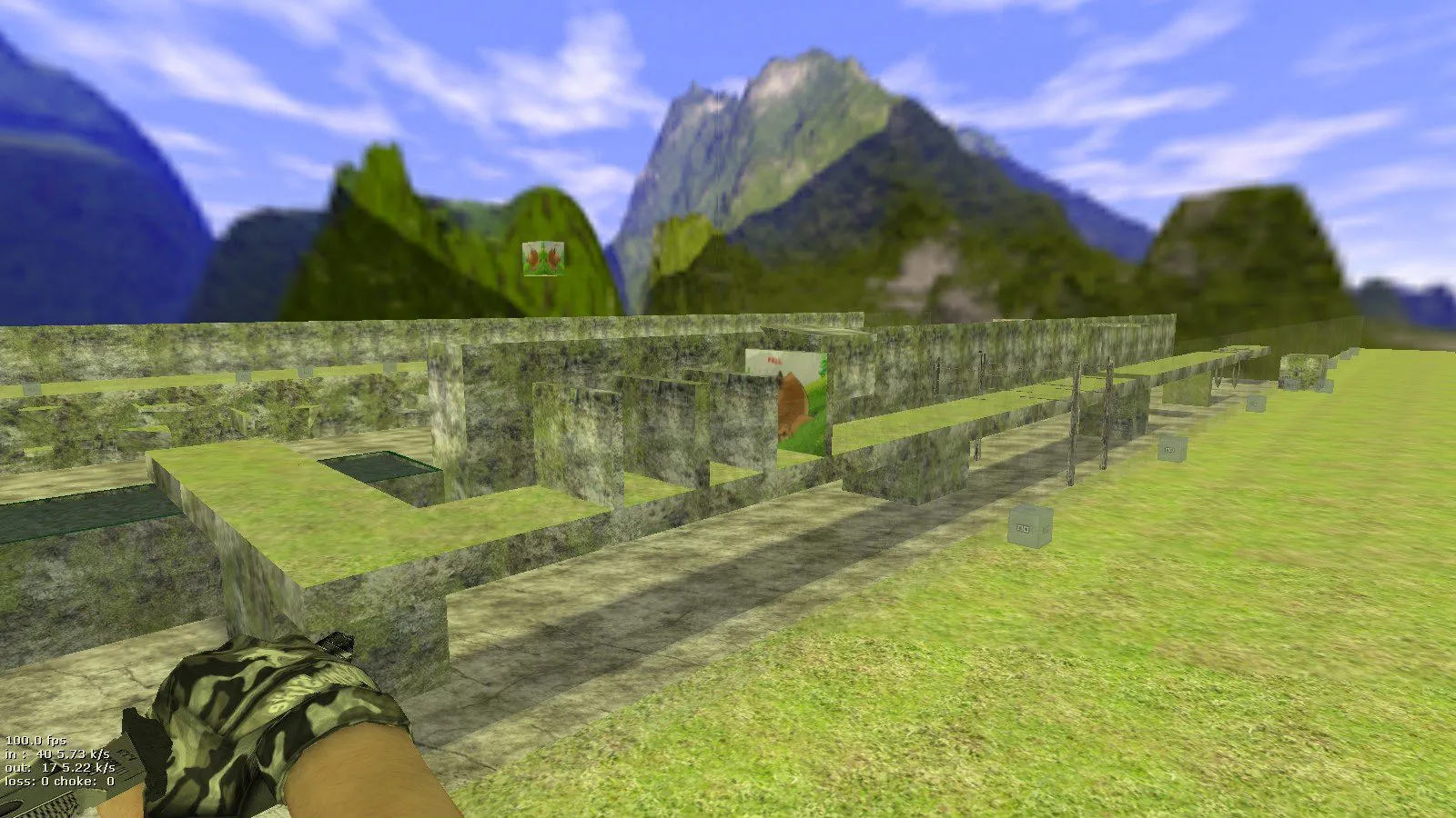 Скриншот  deathrun_2010_rmk для CS 1.6: тактика за CT/T, точки для ловушек, .nav для ботов и оптимизация карты