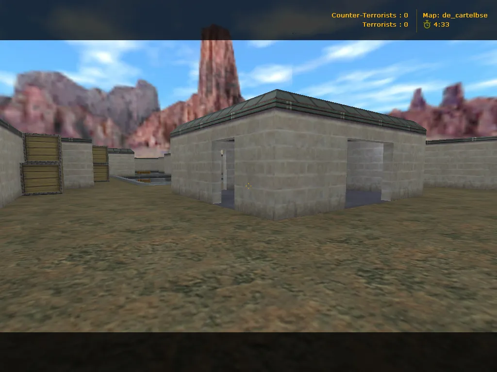 Скриншот Карта de_cartelbse для CS 1.6: баланс сторон, точки под раунд и оптимизация wpoly/epoly