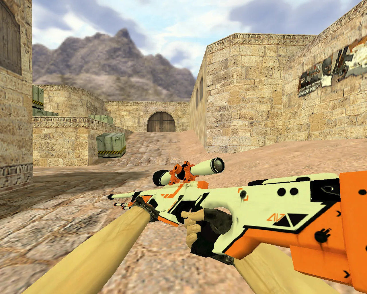 Скриншот Модель «AWP Азимов» для CS 1.6 - Обзор и особенности