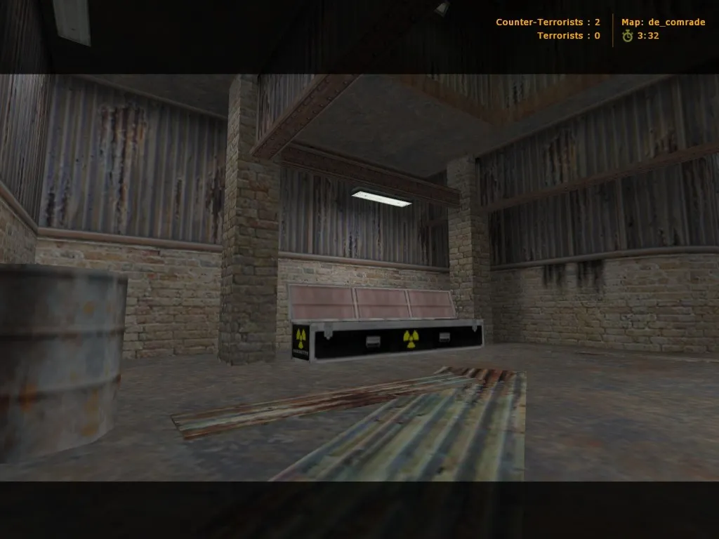 Скриншот de_comrade для CS 1.6: тактические точки, маршруты и сборка карты с .nav и оптимизацией