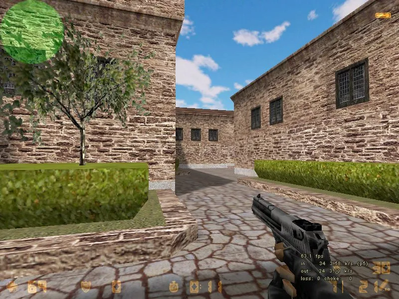 Скриншот Карта «de_lazy» для CS 1.6