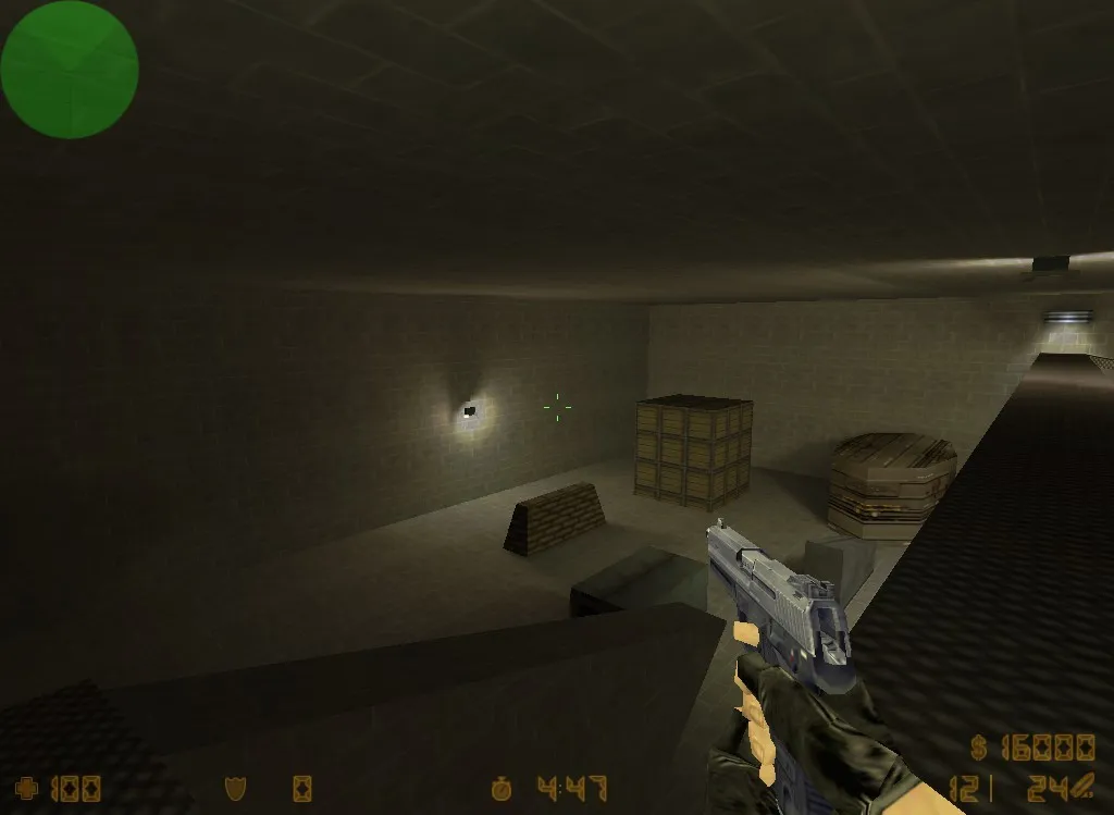 Скриншот  Карта de_cover для CS 1.6: тактика за CT/T, точки, .nav для ботов и оптимизация wpoly/epoly