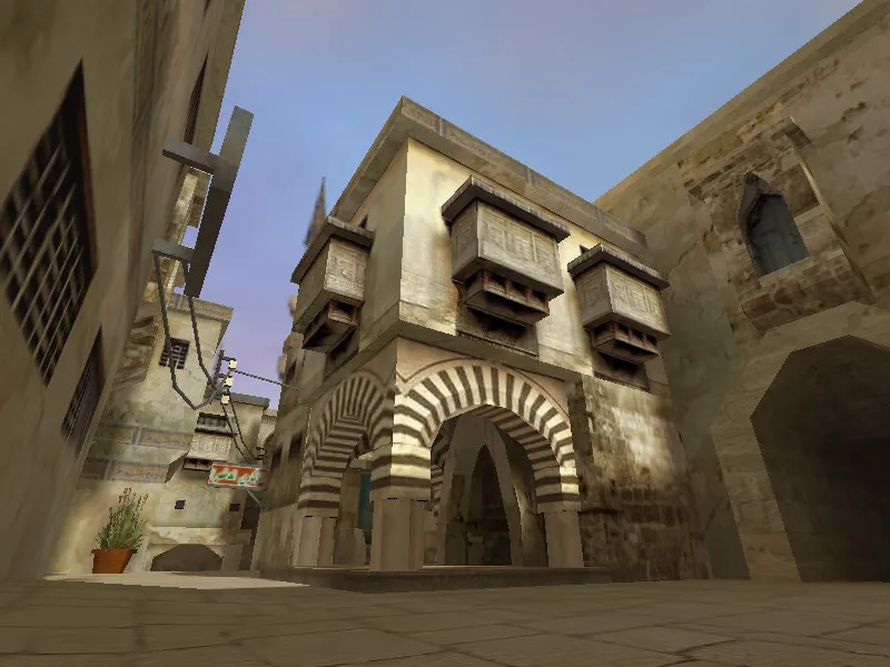 Скриншот Карта «de_menace» для CS 1.6
