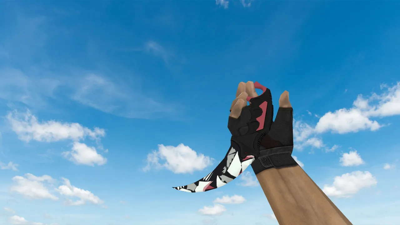 Скриншот Модель «Karambit Gratis» для CS 1.6: v_ p_ w_ модели, звуки, анимация осмотра и текстуры