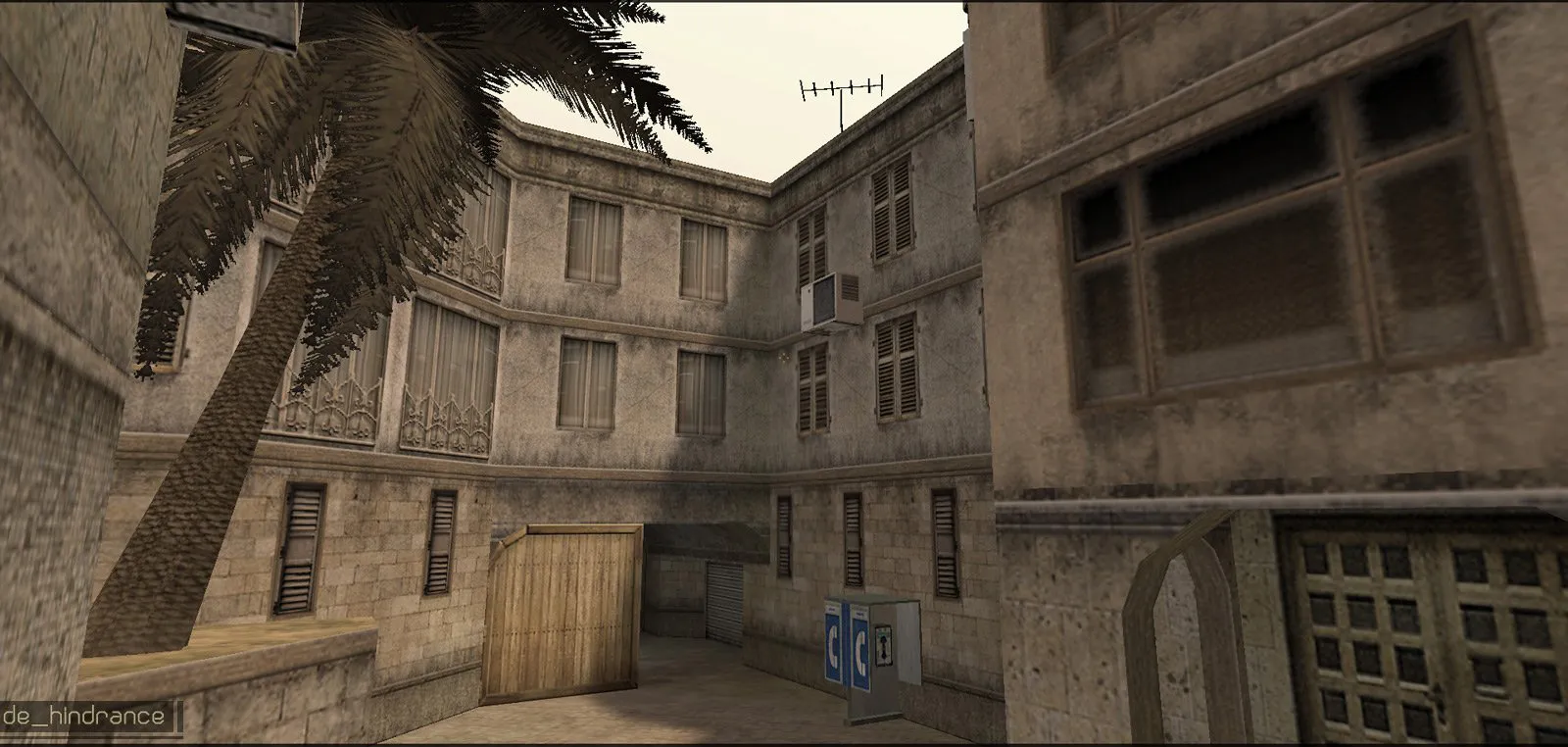 Скриншот  Карта de_hindrance для CS 1.6 - Лучшие тактики и особенности