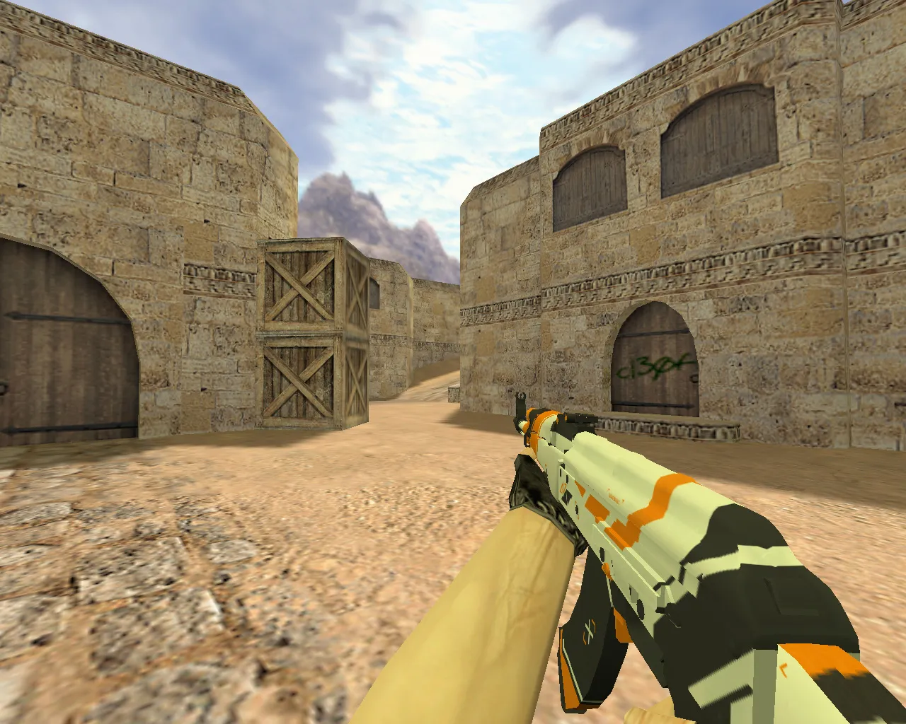 Скриншот Модель АК-47 Азимов для CS 1.6 - детализированная и качественная