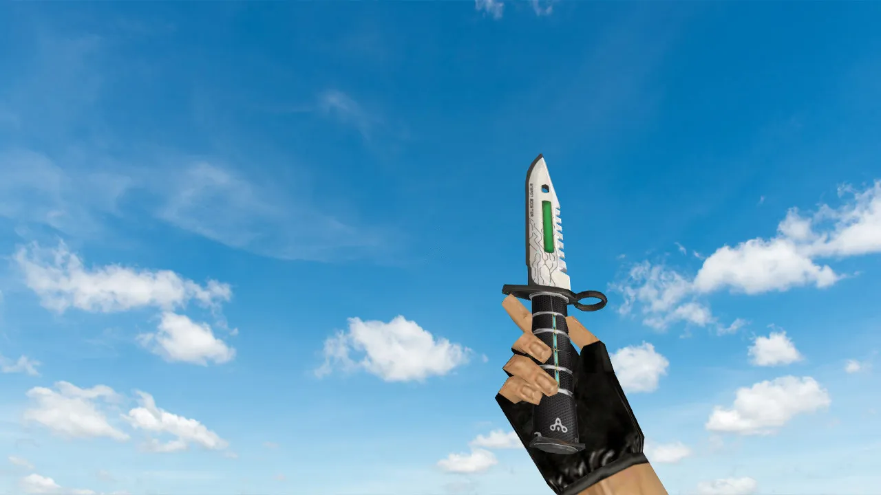 Скриншот Модель ножа M9 Bayonet Galant v_ w_ p_ для CS 1.6: звуки, анимация осмотра, текстуры и настройка