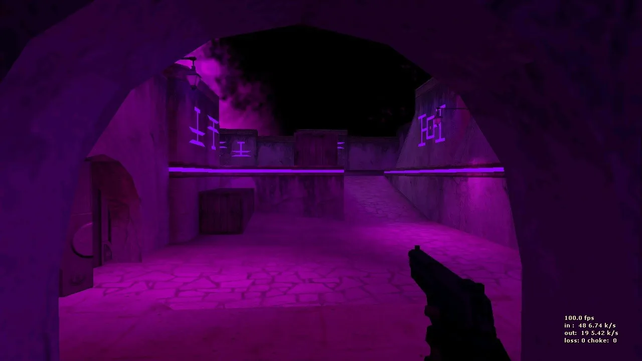 Скриншот  de_dust2_x для CS 1.6 — карта на мид и лонг, точки под CT/T, .nav и оптимизация