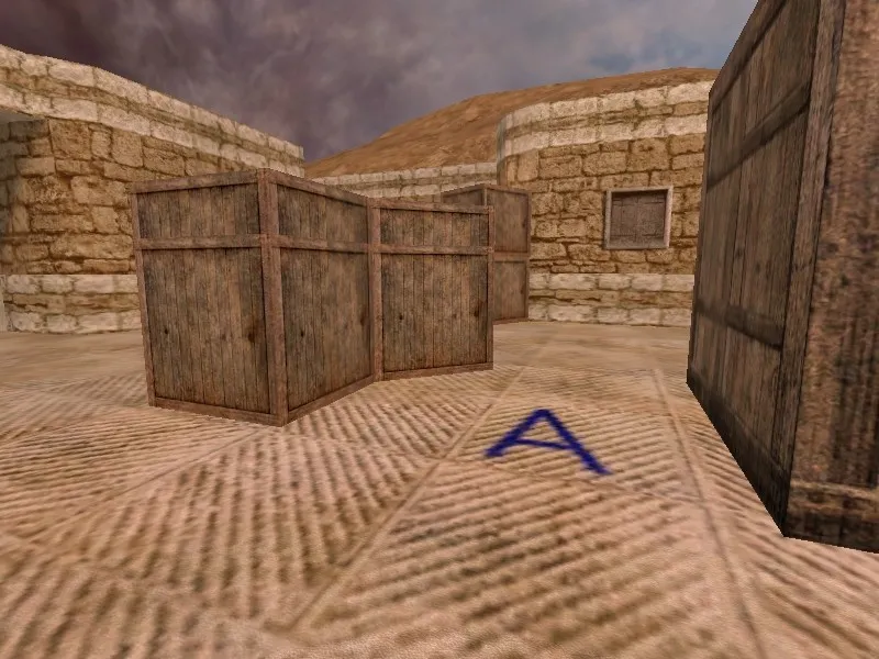 Скриншот  Карта de_turris для CS 1.6: Обзор и тактики