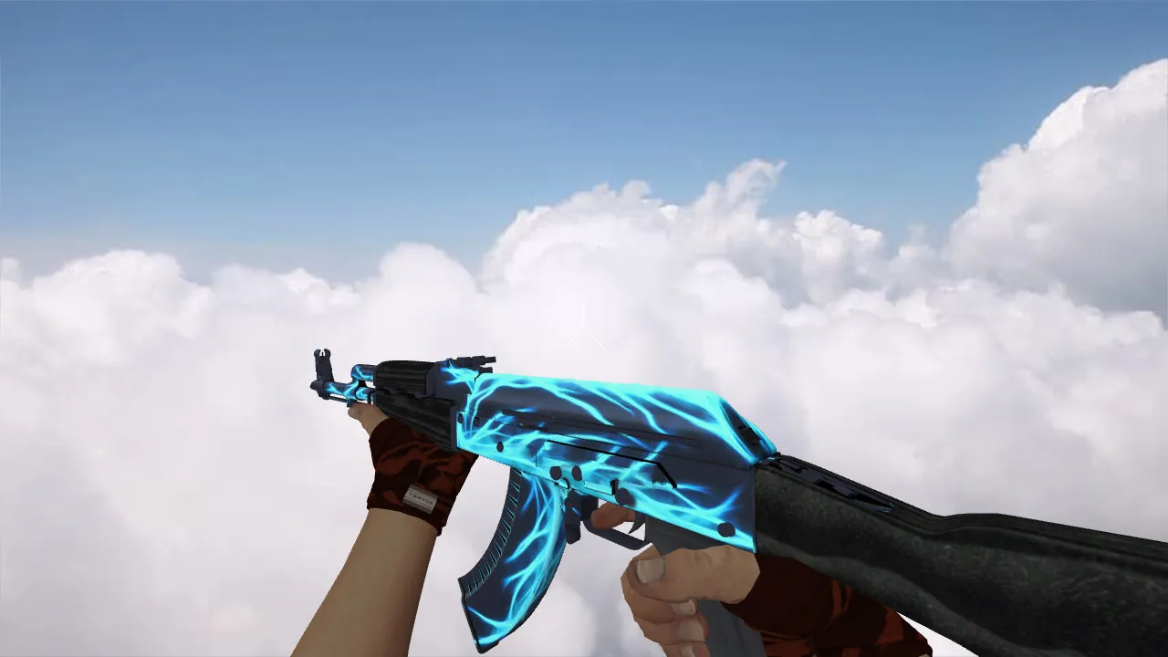 Скриншот Модель v_ak47 Soul Devourer для CS 1.6: p_ak47, w_ak47, звук, анимация осмотра и текстуры