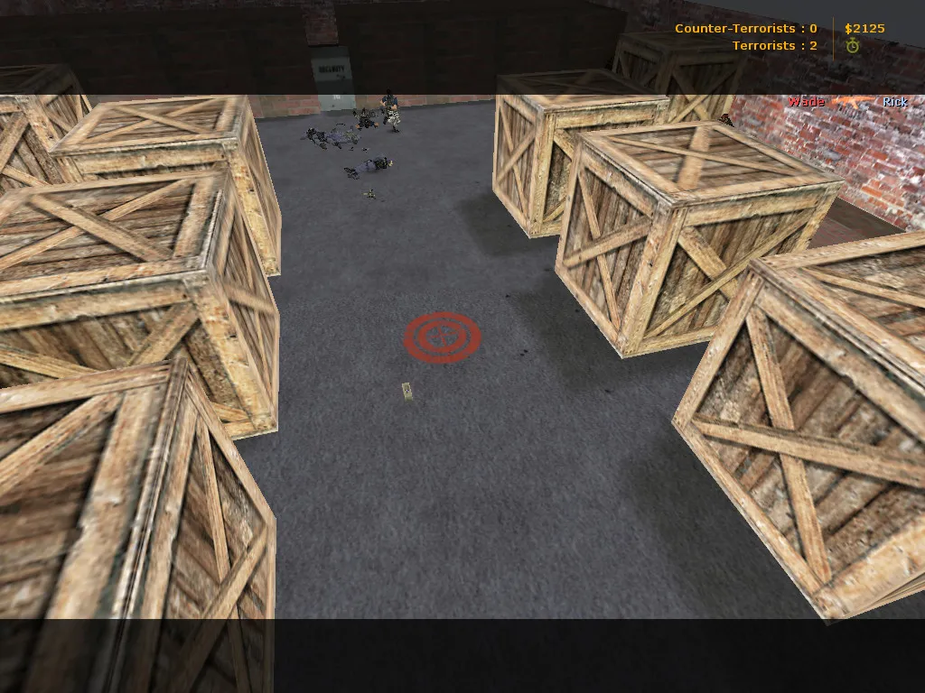 Скриншот  de_boxparty для CS 1.6: тактики, точки, боты .nav и оптимизация wpoly/epoly