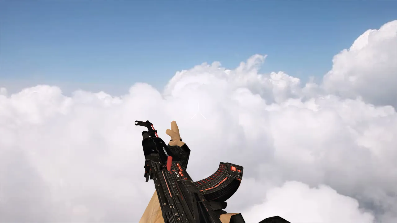 Скриншот Модель AK-47 Aviator для CS 1.6 - Качественные текстуры и анимация