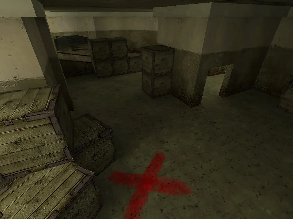 Скриншот de_bidepot для CS 1.6 — тактика за CT/T, точки, .nav для ботов и оптимизация карты