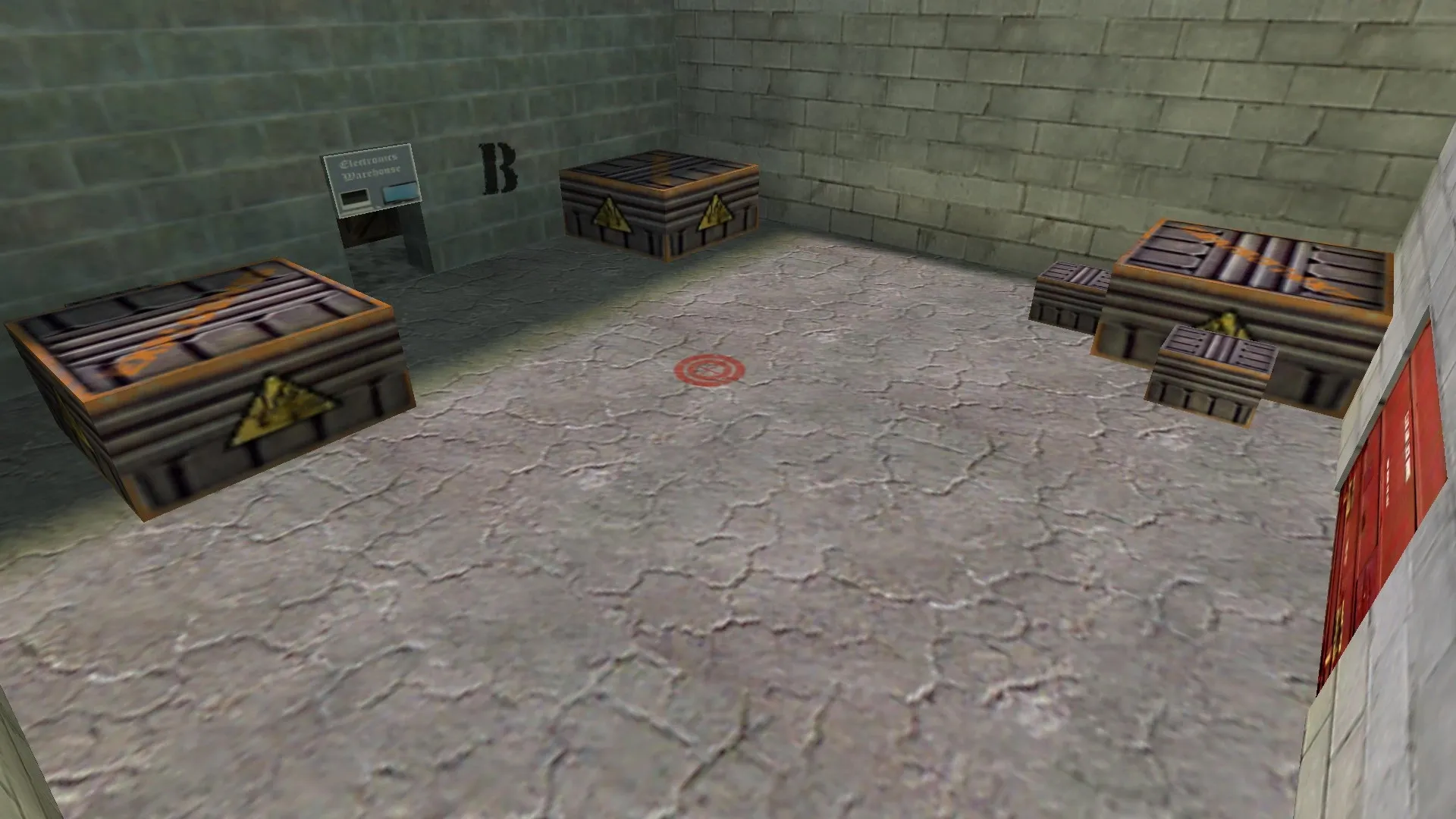 Скриншот  de_cliff для CS 1.6: обзор карты, точки Т/CT, .nav для ботов и оптимизация