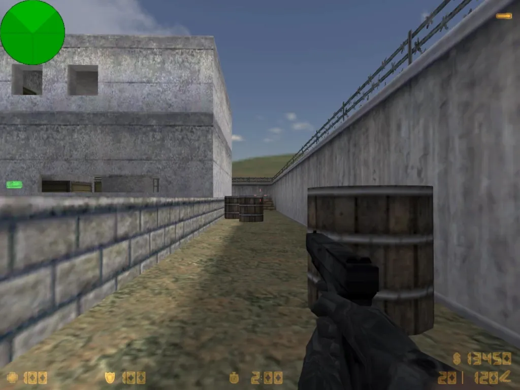 Скриншот  de_amca карта для CS 1.6: баланс сторон, тактика, точки, .nav и оптимизация wpoly/epoly