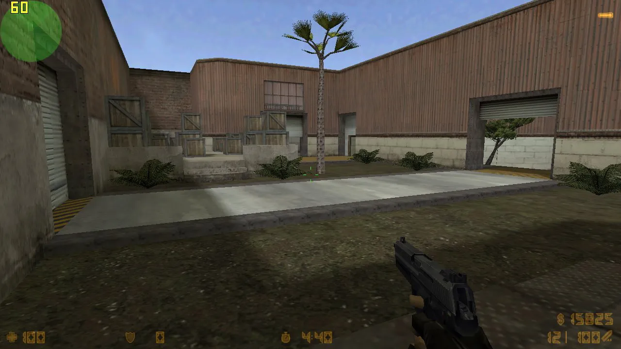 Скриншот  Карта de_clanwar11 для CS 1.6: тактика за Т и КТ, точки, .nav, оптимизация и настройка карты