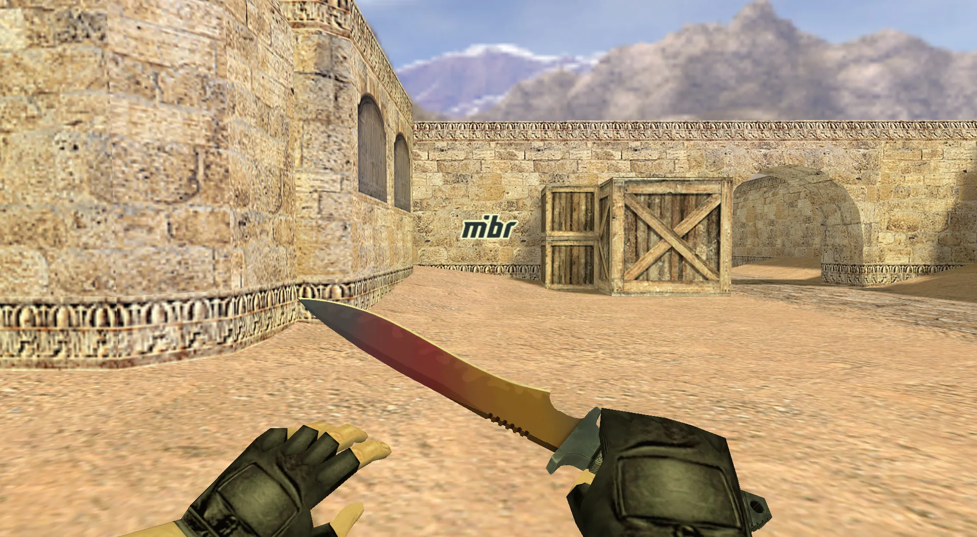 Скриншот Граффити «MiBR Old Logo» для CS 1.6 - Эмоции киберспорта