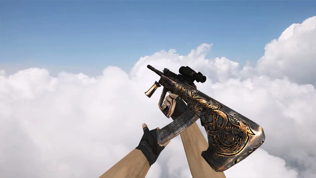 Скриншот Модель «AUG Onix Copper Age» для CS 1.6: подробности и характеристики