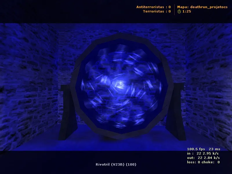 Скриншот  deathrun_projetocs для CS 1.6: локации, точки, .nav и баланс сторон без вирусов