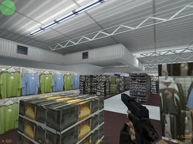 Скриншот  Карта «de_wallmart» для CS 1.6: тактика и оптимизация