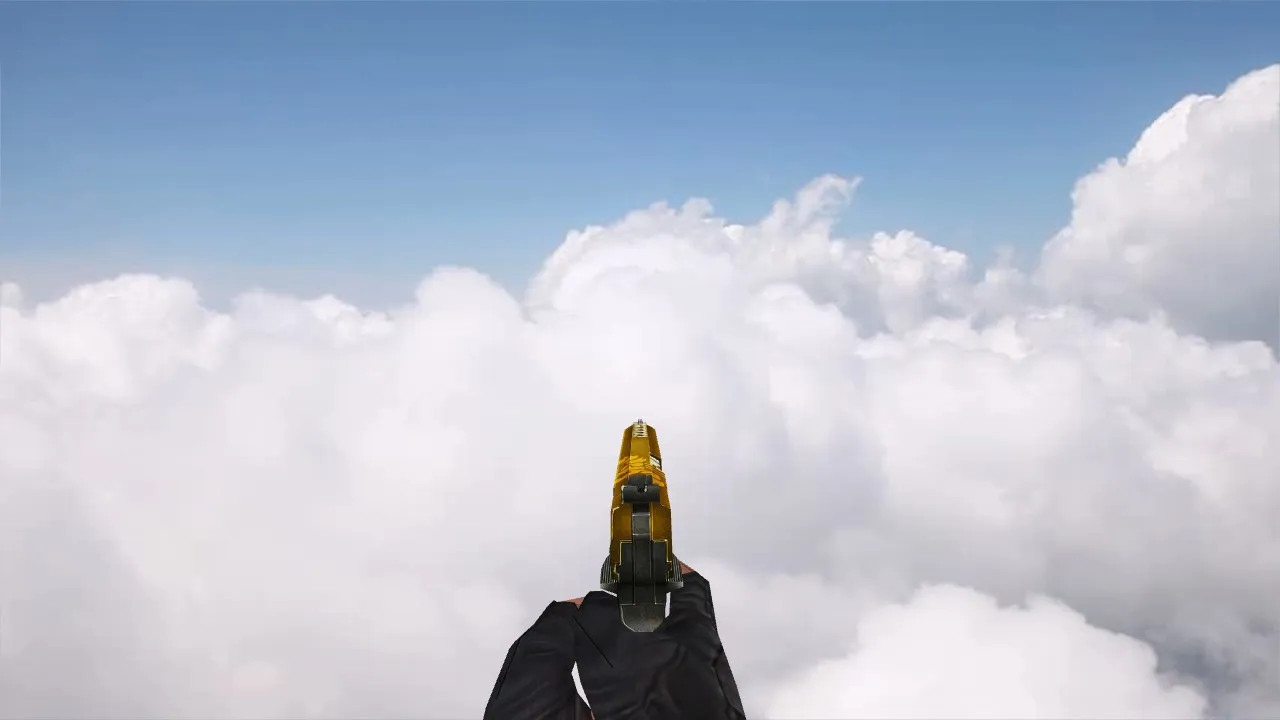 Скриншот Модель Infinity Golden Scorpion для CS 1.6 – Качественная замена Five Seven