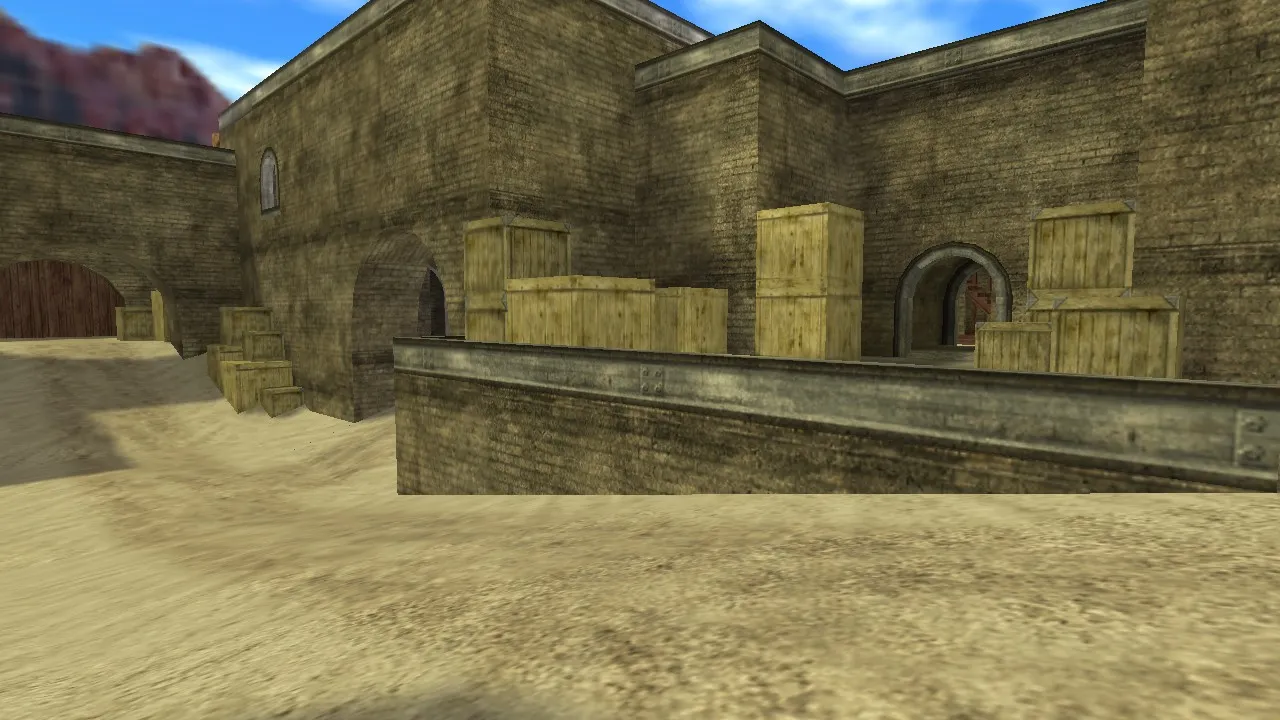 Скриншот Карта de_telos2v4 для CS 1.6: Баланс и Тактика